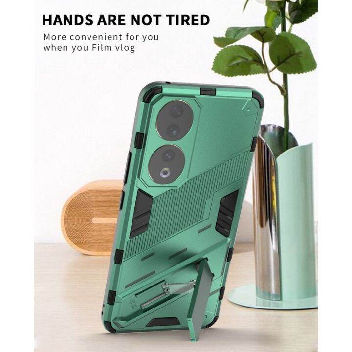 เคสกันกระแทกสำหรับ-honor-90-70-pro-honor90-honor70-90pro-5g-2023-2022ที่วางโทรศัพท์ที่วางแท่นตั้งปลอกเกราะมีที่ยึดที่ใส่ได้ทุกอย่างแบบแข็งกรอบ-tpu-แบบนุ่มเคสทนกระแทกด้านหลัง-pc