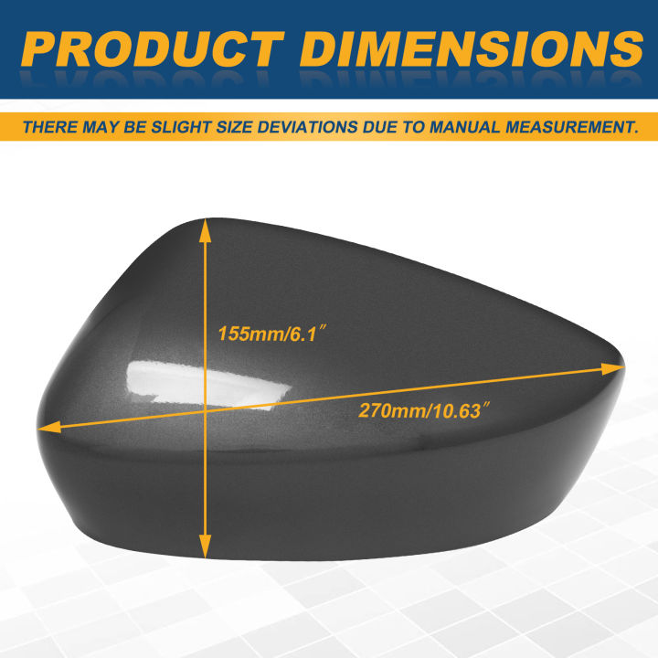 ฝาครอบกระจกมองหลังประตูเหมาะสำหรับ-mazda-3-axela-2017-2018อุปกรณ์เสริมในรถยนต์