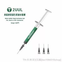 hk▼∈  Soler 1Pcs 2UUL 183℃ Syringe solder liquid tin for PCB SMD