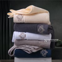 ผ้าเช็ดตัวคอตต้อน 100% Cotton Luxury Terry Bath Towels 500 grams.