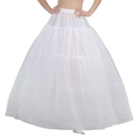 Bride bridal wedding dress support petticoat 3 hoops 1 layer gauze skirt womens skirt lining lining Christmas surprise