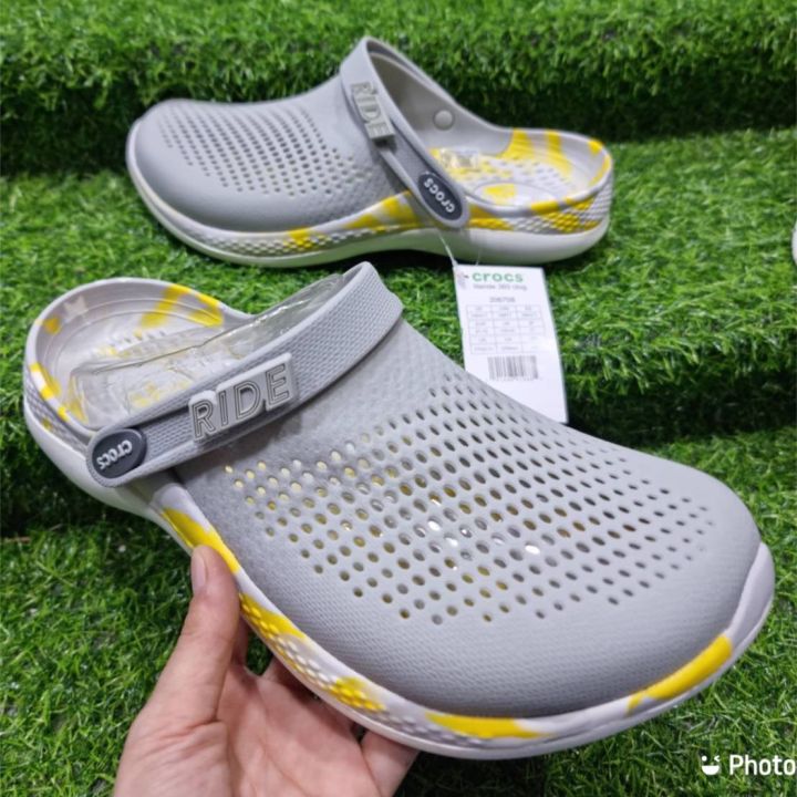 crocs-literide-360-clog-รองเท้าลำลองผู้ใหญ่-unisex-36-45-สินค้าพร้อมจัดส่งจากไทย