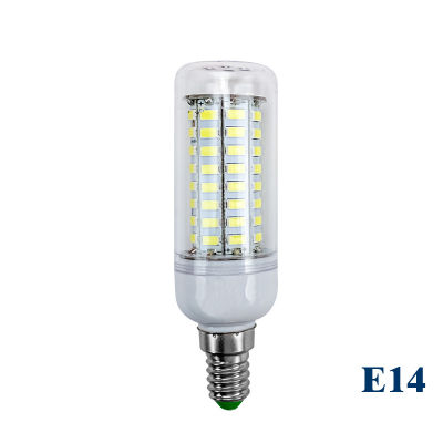 10pcslot E27 LED Lamp E14 LED Bulb SMD5730 220V Corn Bulb 24 36 48 56 69 72LEDs Chandelier Candle LED Light For Home Decoration
