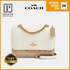 PRE-ORDER] NWT Authentic Coach F27591 Chalk Leather Mini Sierra Satchel  Handbag Purse (ETA: 2023-01-25)