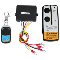 12V 12Volt 50ft Winch Wireless Remote Control Set for Truck Jeep ATV Warn Ramsey