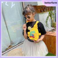 BETTERFORM เดินทาง เดินทาง เด็กวัยหัดเดิน กระเป๋าสะพาย เด็กทารกผู้หญิง การ์ตูนไดโนเสาร์ กระเป๋านักเรียน กระเป๋าสะพายไหล่