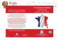 FRENCH SENTENCE BUILDERS -Beg to Pre-In : LISTENING - TEACHER การฟัง - ครู (นำเข้าของแท้100%) 9783949651076 | FRENCH SENTENCE BUILDERS - Beginner to Pre-Inter - LISTENING - TEACHER