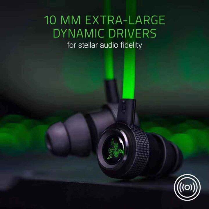 razer-hammerhead-pro-v2-earphone-3-5mm-wired-in-ear-gaming-headset-for-pc-ps4-switch-ios-andriod-หูฟังเกมมิ่ง