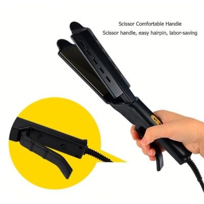 Four-gear Wet And Dry Hair Straightener Adjustment Of Temperature Flat Ionic Ceramic Tourmaline Hair Modeling Female Hair