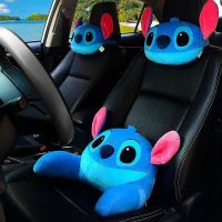 【NATA】 Stitch Automotive Headrest Back Cushion Neck Pillow Neck Pillow Neck Pillow Neck Pad U-Shape Pillow Lumbar Support Pillow Seat Cartoon Four Seasons Universal Auto fashion department store