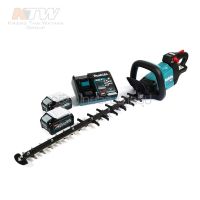 MAKITA เครื่องเล็มพุ่มไร้สาย 40 โวลต์ ความยาวใบมีด 600 มม. รุ่น UH006GM201 กำลังไฟ 720 วัตต์ ตัดสูงสุด 25 มม. รวมแบตเตอรี่-แท่นชาร์จ ( M011-UH006GM201 )