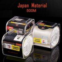 500M Super Monofilament Fishing Line Japan Material Anti wear Nylon Rock Sea Saltwater Angling Lines for Bass Trout Carp