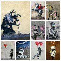 Goodstore Artist Banksy Graffiti Street Art Wall Artwork Picture Craft Home Decor