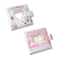 3 Inch Photocard Holder Heart Hollow Korean Cards Picture Stationary Book A0KE  Photo Albums