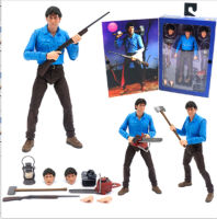 NECA ผี แอช Ash 40 ฉบับครบรอบ 7 นิ้วข้อต่อเคลื่อนย้ายได้ตุ๊กตาทำมือรุ่นบรรจุกล่อง