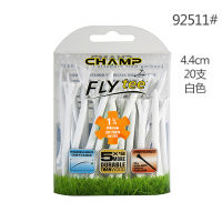 CHAMP ลูกกอล์ฟเล็บพลาสติกบันไดพลาสติก TEE ความสูงต่างๆของตะปูบอล 2mm