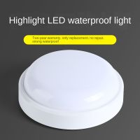 Hot Led Moisture-Proof Lamp Waterproof Lamp Bathroom Ceiling Lamp Bathroom Outdoor Wall Lamp Low Voltage Tri-Proof Light Well Lamp