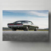 Modern Canvas Paintings Wall Art Picture Ringbrothers 1969 Dodge Charger Defector Vehicle Posters HD Print for Living Room Decor