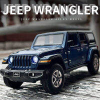 ใหม่1:32 JEEPS Sahara Wrangler จำลองของเล่นยานพาหนะรุ่นเสียงและแสงโช้คอัพโลหะผสมของเล่นเด็กคอลเลกชัน Gift