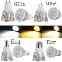 LED SpotlightหลอดไฟGU10 MR16 E27 E14 9W 12W 15W 12V 220Vโคมไฟสำหรับบ้านสำนักงานตกแต่ง