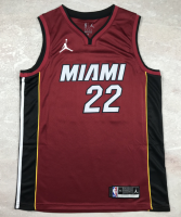 เสื้อ NBA Miami Heat เสื้อ Miami Heat Jimmy Butler #22 ขนาด S-2XL