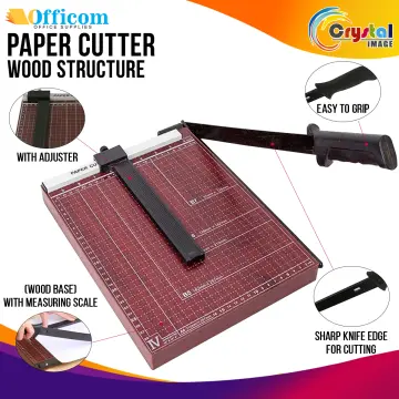 Officom Paper Cutter Wood
