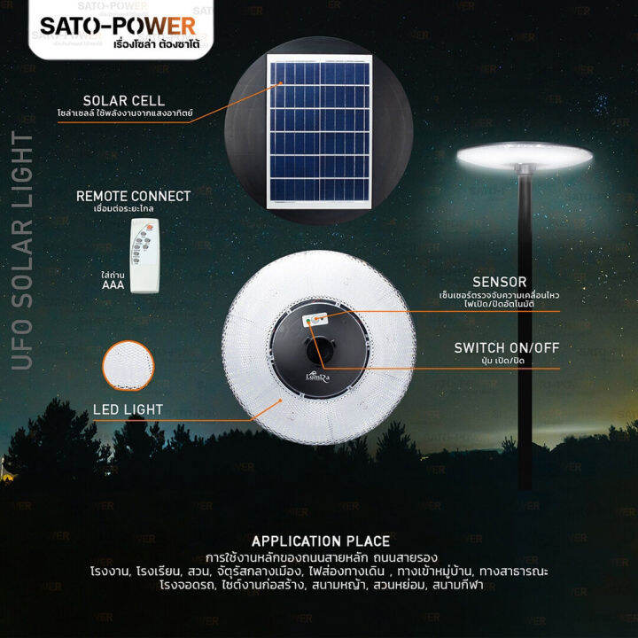 lsc-900-โคมไฟถนนโซลาร์เซลล์-ufo-solar-light-9-000w-lumira-พลังงานแสงอาทิตย์-100-โคมไฟ-โคมไฟโซล่าเซลล์-โคมไฟโซลาร์เซลล์-โคมไฟพลังงานแสงอาทิตย์