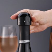 ∏ Silicone Sealed Champagne Stopper Red Wine Bottle Sealer Cap Leak-proof Vacuum Retain Freshness Wine Plug Bar Tools