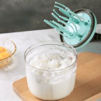 1500ml Cream Egg White Cake Beater Manual Pan cake Cupcake Batter Dispenser Machine Household Hand-cranked Whisk Kitchen Tool