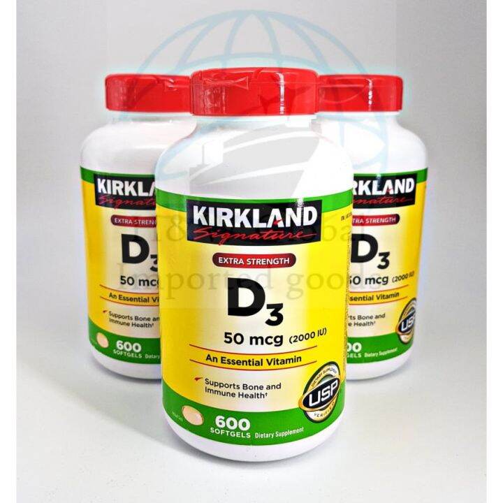 GHYKirkland Signature Vitamin D3 50mcg (2000IU) Lazada PH