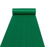 Long Corridor Carpet Green Disposable Thickened Stage Outdoor Welcome Wedding Celebration Carpet Non-slip Exhibition Activities