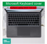 Microsoft Surface Laptop ฟิล์มกันรอยแล็ปท็อปฟิล์มคีย์บอร์ด5/4/3ขนาด13.5นิ้วฝาครอบคีย์บอร์ด Microsoft Surface Go 2 12.4นิ้ว