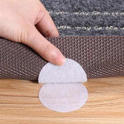 6cm Strong Self Adhesive Fastener Dots Stickers Nylon Hooks Bed Sheet Sofa Mat Carpet Anti Slip Mat Pads Adhesive Velcro Tape Adhesives Tape