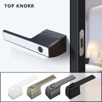 TOP KNORR Door Lock Interior Door Handle Zinc Alloy Wood Door With Magnetic Suction Mute Room Bedroom Burglar Door Lock Door Hardware