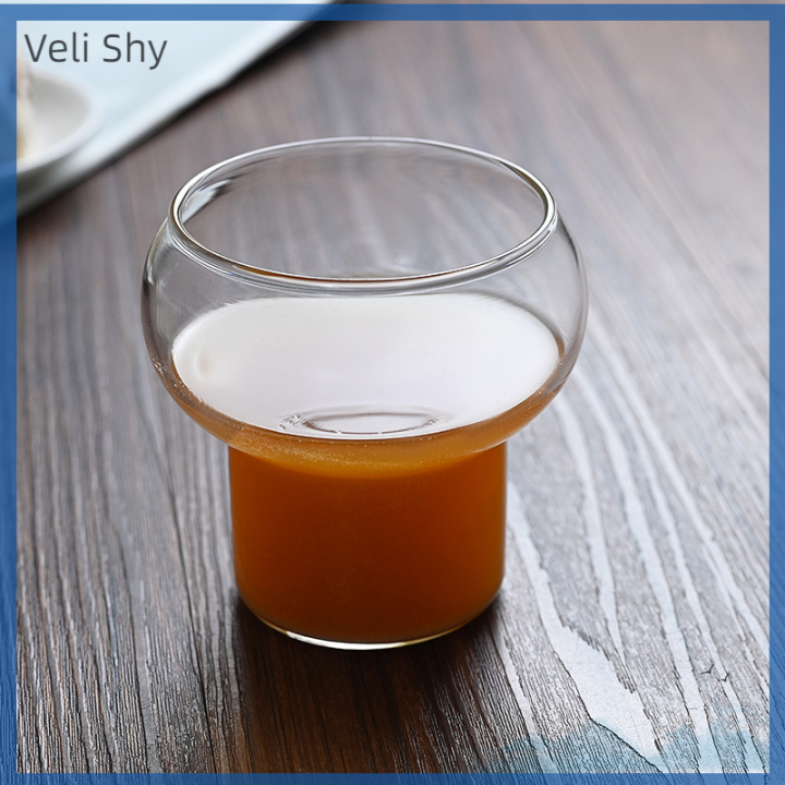 veli-shy-300-500มล-แก้วกาแฟโปร่งใสใช้ในครัวเรือนไวน์วิสกี้โยเกิร์ตของหวาน-sloki-kaca-บ้านแก้วเครื่องดื่มบาร์แก้วค็อกเทลทรงบวบ