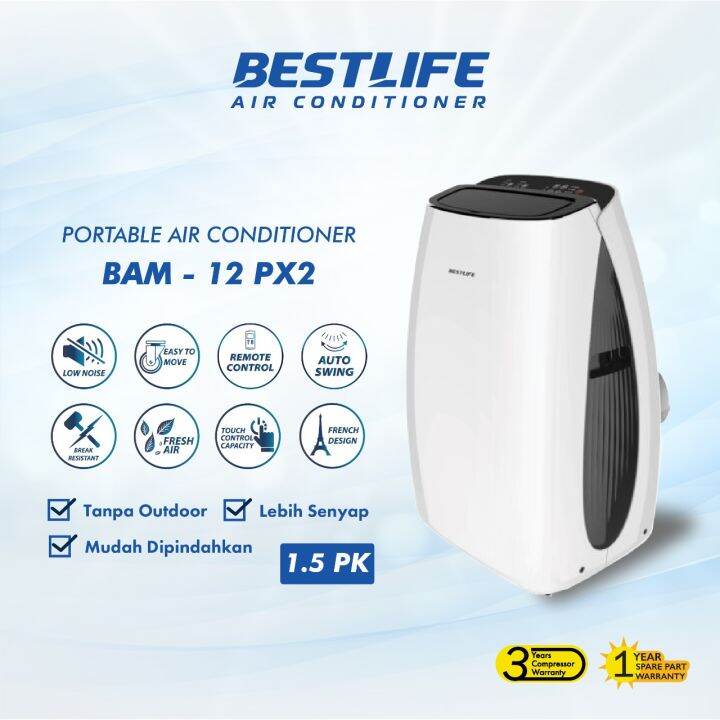 AC BESTLIFE Portable 1.5 PK Lazada Indonesia
