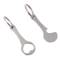 2 Pieces of Stainless Steel Shopping Trolley Remover-Shopping Trolley Token As a Key Ring-Can Be Detached Directly