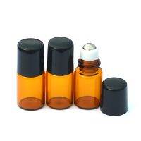 Hot 5pcs 2ml Roller Vial Perfume Sample Roll on Bottles for Essential Oils Refillable Deodorant Containers