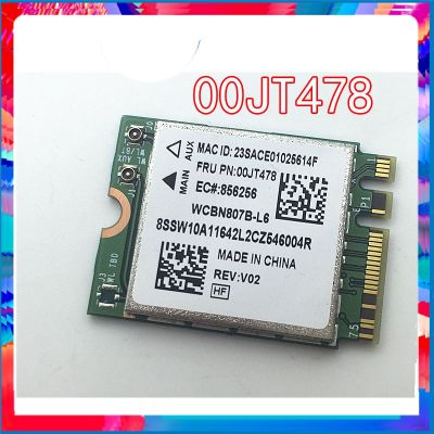 ∮ BCM94356Z 00JT478 802. 11ac 867 Mbps Bluetooth4.1 NGFF m. 2 M2 WLAN WIFI การ์ดเครือข่ายสำหรับ ThinkPad แล็ปท็อป