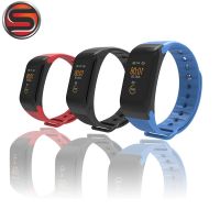 ♗✘▥ F1 Plus Color Screen Smart Bracelet Fitness Tracker Blood Pressure Smart Band Sleep Monitor Call Reminder Smart Wristband B31