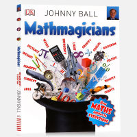DK big topic: mathematical magicians English original mathmagicians Popular Science Encyclopedia of parent-child mathematical knowledge for children aged 7-12 full-color illustrations Johnny ball interesting graphic mathematics