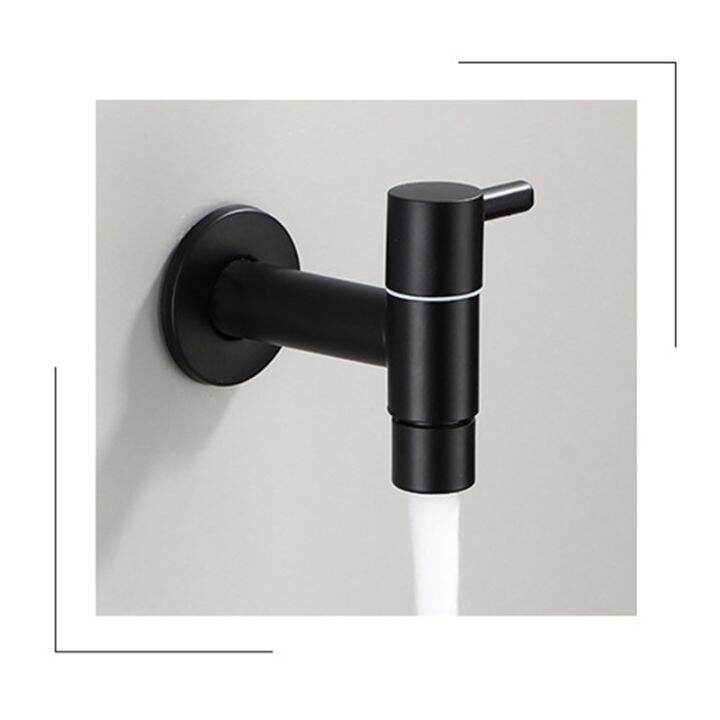 mop-sink-faucet-304-stainless-steel-bathroom-washing-machine-faucet-outdoor-garden-single-cold-water-tap-black