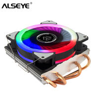 【❖New Hot❖】 daoxia Alseye พัดลมระบายความร้อน Cpu 4ท่อความร้อน120มม. 4-Pin ฟังก์ชั่น Pwm Rgb พัดลมทำความเย็นสำหรับ Lga 1155/1151/1150/1366/Am2/Am3/Am4