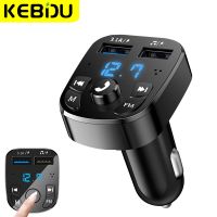 ℗ Car Kit FM Transmitter Bluetooth Audio Dual USB Car MP3 Player autoradio Handsfree Car Charger 3.1A Fast Charger Car Accessories