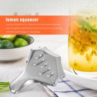 Stainless Steel Lemon Wedge Squeezer, Manual Lemon Clamp, Squeezer, for Home, Kitchen, Bar, 4 Pieces