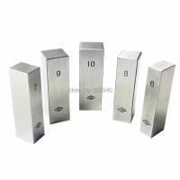 1Pcs Steel Block Gauge Steel Square Block 1mm 2mm 3mm 4mm 5mm 6mm 7mm 8mm 9mm 10mm Parallel Gauge Block Measurement Lathe Tools