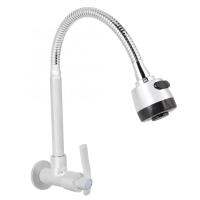 G1/2Inch Household Kitchen Single Cold Type Water 360°Rotatable Wall Mount Faucet Faucet