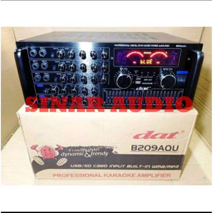 AMPLI DAT B209AQU PROFESIONAL KARAOKE AMPLIFIER Lazada Indonesia