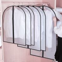 5/10PCS Clothes Hanging Garment Dress Clothes Suit Coat Dust Cover Storage Bag Pouch Case Organizer Wardrobe Hanging Wardrobe Organisers