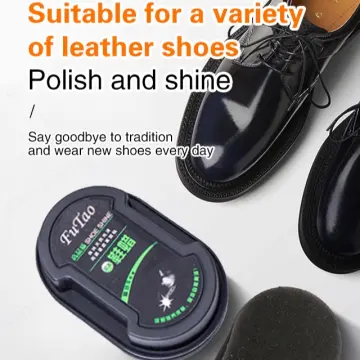 40g Multi-functional White/Black Shoe Polish Colorless Light Shoes